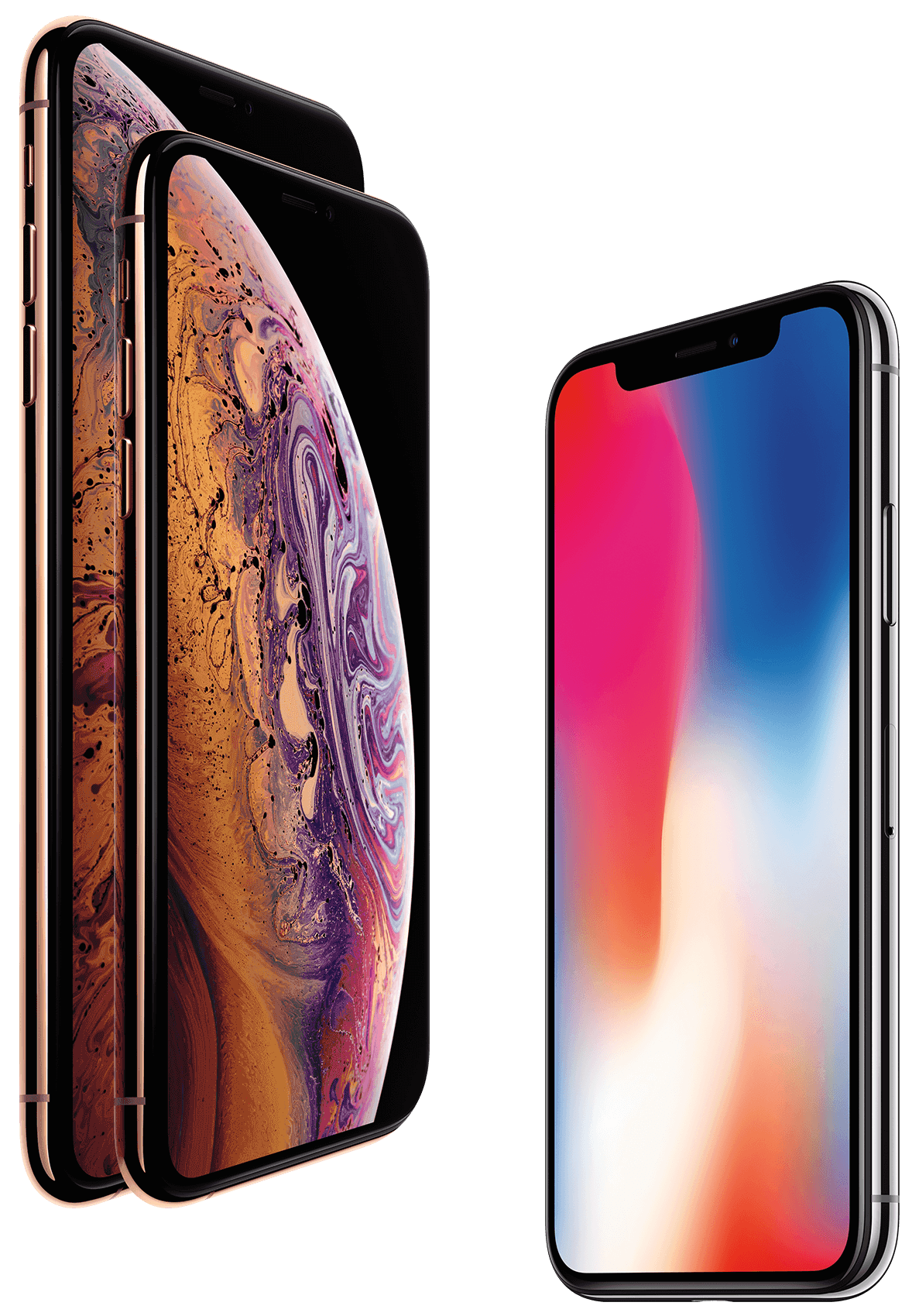iPhone XS in iPhone X